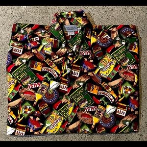 High Seas Trading Co. Hawaiian Salsa Printed Shirt